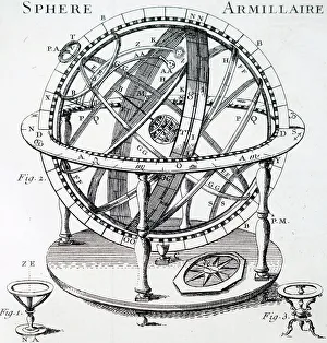 Astralobe Prints: An armillary sphere