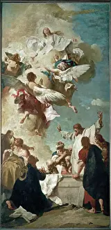 Giovanni Battista Piazzetta Prints: The assumption of the Virgin