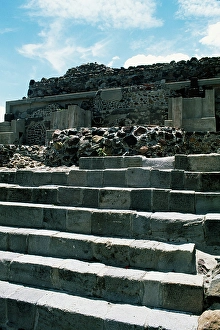 Anahuac Prints: Atrium of Edificios Superpuestos (Superimposed buildings)