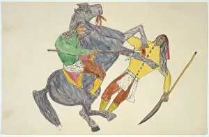 Attack on horseback