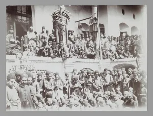 Moslem Prints: Audience for a Religious Performance, late 19th-early 20th century (silver gelatin print)