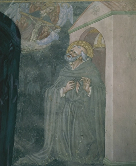 Habit Prints: Augustine in front of Trinity, scene from Life of Saint Augustine
