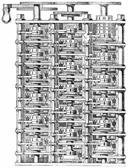 Gear Prints: Babbage's difference machine