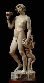 Dionysus Prints: Bacchus (marble)