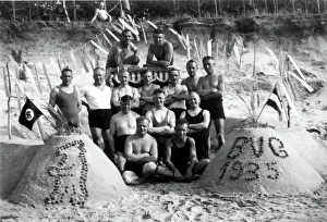 Ii World War Prints: On a Baltic beach