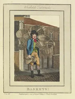Economic Activities Prints: Baskets. Whitfields Tabernacle