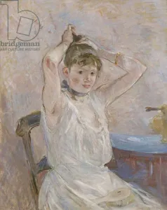 Fresh Prints: The Bath, 1885-86 (oil on canvas)