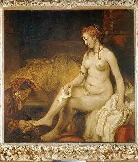 Rembrandt Prints: Bathsheba in the bath