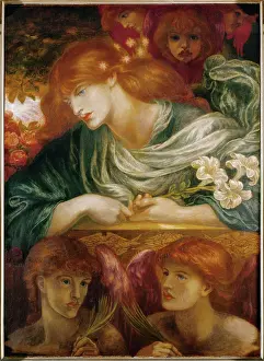 Dante Gabriel Charles Rossetti Prints: The Blessed Damozel