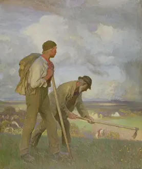Alfred Parsons Prints: The Boy and the Man, 1908