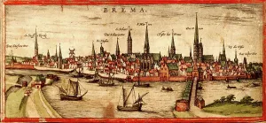 Hogenberg Prints: Bremen