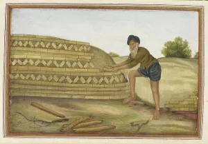 Castes Prints: A brickmaker