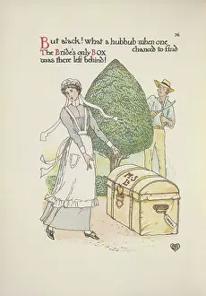 The bride's only box had been left behind