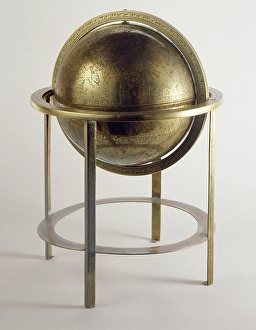 Copy Prints: Bronze Islamic celestial globe