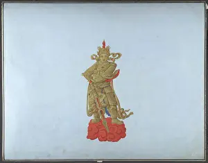 Buddhists Prints: Buddhist deity