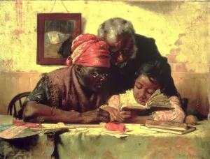 Reading, Writing And Drawing Prints: Budding Scholar