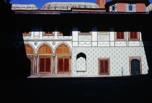 Istanbul Provincia Prints: Building of Topkapi Palace (Topkapi Sarayi), Istanbul, Turkey