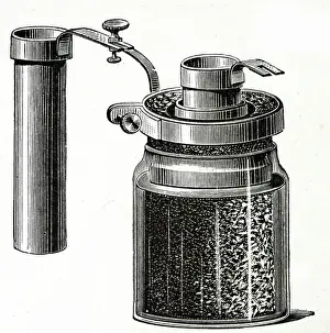 Sulphuric Acid Prints: A Bunsen cell