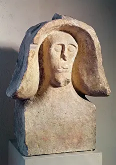 Gaulois Prints: Bust of a Warrior (stone)