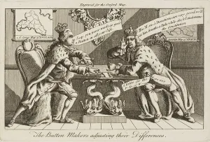 Adjusting Prints: The Button Makers Adjusting Their Differences, 1770 (engraving)