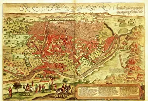 Hogenberg Prints: Cairo, Egypt