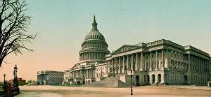 Congress Prints: The Capitol at Washington c1902