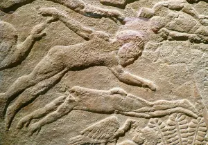 Iraq Prints: The capture and execution of the Elamite general, Ituni on the battlefield