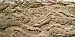 Iraq Prints: The capture and execution of the Elamite general, Ituni on the battlefield
