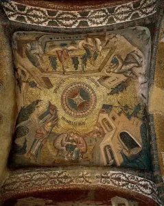 Gold Colour Prints: Ceiling (mosaic)