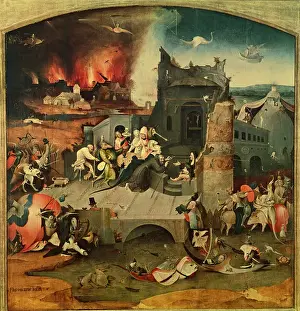 Tempted Prints: Central Panel of the Triptych of the Temptation of St