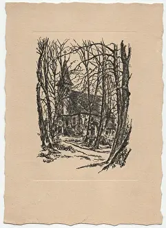 Architecture - Italy - Photograph Prints: Chapel, unknown (etching)