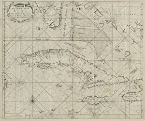 Americas Prints: A chart of Cuba