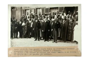 Chiefs of French West Africa, France, 17th July 1931 (gelatin silver print) Chiefs of French West Africa, France, 17th July 1931 (gelatin silver print)