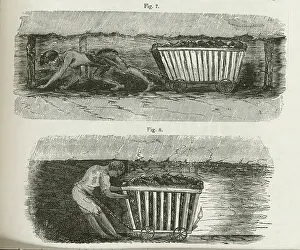 Industrial Activity Prints: Children mining