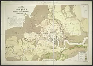 Ill Health Prints: Cholera map