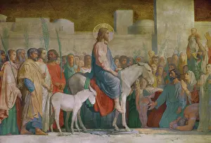 Donkeys Prints: Christ's entry into Jerusalem