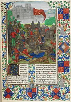 John Gabriel Stedman Prints: Clemency of a conqueror: a city in the background