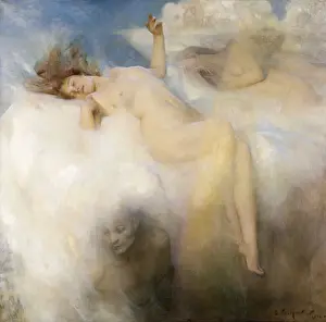 Arthur Hacker Prints: The Cloud, 1902