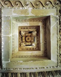 4th Century B Prints: Coffered ceiling from Tholos of Epidaurus