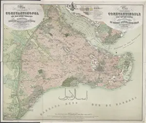 Images Dated 2025 February: A colour map of Constantinople