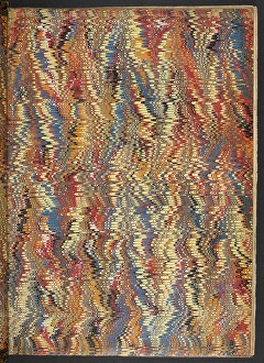 Coloured endpaper