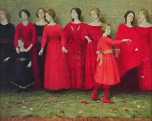 Thomas Cooper Gotch Prints: They Come'(w / c on paper)