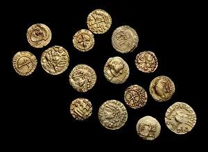 Complete non-local Anglo-Saxon Coin Hoard, the Crondall Hoard, from Crondall Complete non-local Anglo-Saxon Coin Hoard, the Crondall Hoard, from Crondall