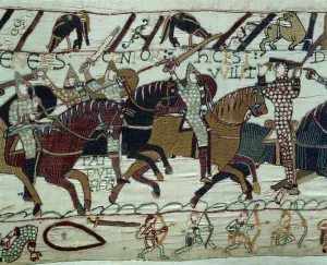 The conquete of England by the army of the Duke of Normandy William the Conquerant The conquete of England by the army of the Duke of Normandy William the Conquerant