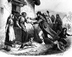 Engineer Captain Prints: A Conscript Return as a Sapper, c. 1851 (engraving)