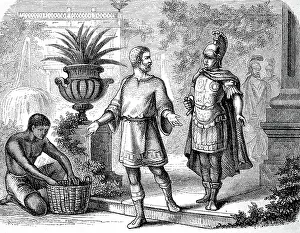 4 4th Iv Ivth Century Prints: Constantine the Great (engraving)