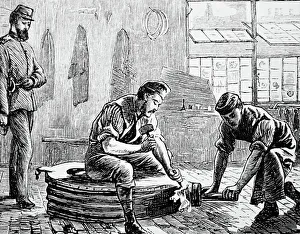 Convicts Prints: Convicts at work