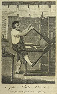Forms Of Communication Prints: Copper plate printer
