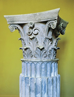 Corinthian Prints: Corinthian column