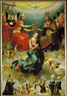 Anthony Van Dyck Prints: Coronation of the Virgin